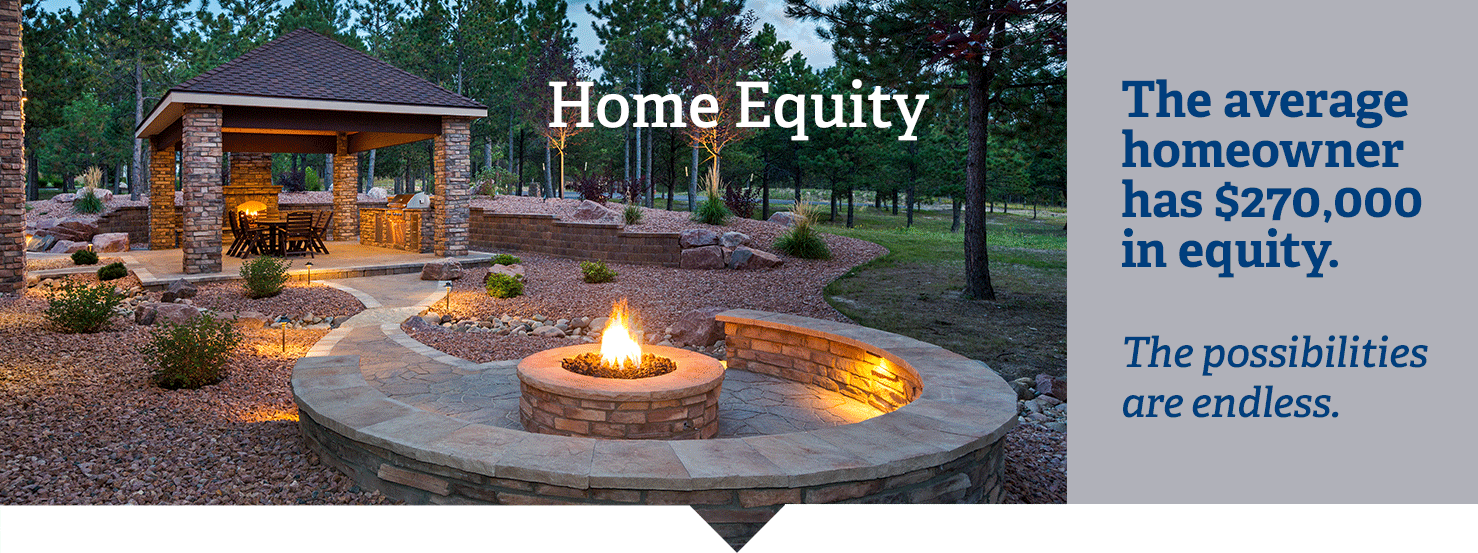 Home Equity. The possibilities are endless.